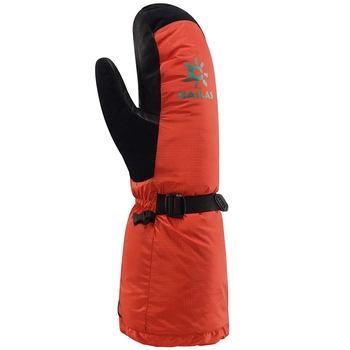 Рукавиці пухові Kailas Makalu IV 3-in-1 Down Mountaineering Gloves, Flame Red (KM2101001) - фото