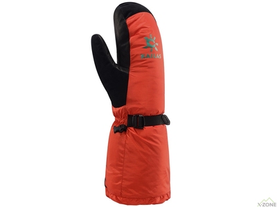 Рукавиці пухові Kailas Makalu IV 3-in-1 Down Mountaineering Gloves, Flame Red (KM2101001) - фото