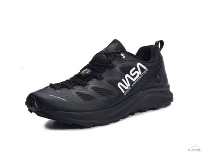 Кросівки для трейлранінгу Kailas Fuga Pro Lightweight Mountain Running Shoes Men's NASA, Black White - фото