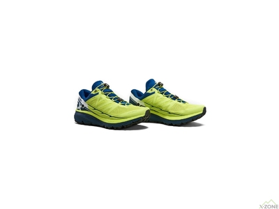 Кроссовки для трейлраннинга Kailas Fuga EX 2 Trail Running Shoes Men's, Light Green/Deep Blue - фото