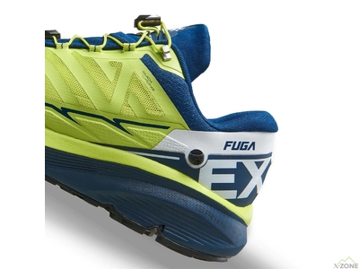 Кроссовки для трейлраннинга Kailas Fuga EX 2 Trail Running Shoes Men's, Light Green/Deep Blue - фото