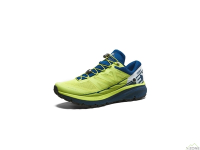 Кроссовки для трейлраннинга Kailas Fuga EX 2 Trail Running Shoes Men's, Light Green/Deep Blue - фото