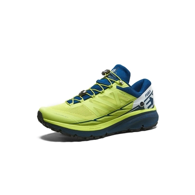 Кроссовки для трейлраннинга Kailas Fuga EX 2 Trail Running Shoes Men's, Light Green/Deep Blue - фото