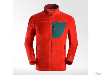 Флісова кофта Kailas Highloft Fleece Insulated Jacket Men's Red - фото