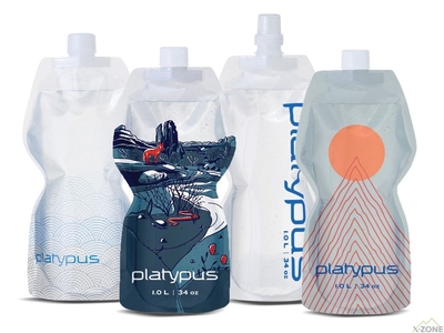 Фляга Platypus Soft Bottle 1L Closure cap, Logo (11530) - фото