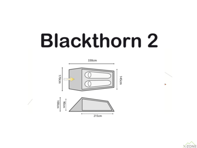 Намет Yate Blackthorn 2 - фото