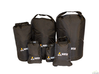 Гермомешок Yate Dry Bag Waterproof Sack XXL/35L Black - фото