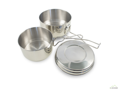 Набор посуды Yate YATE Pot Stainless steel, 3 parts - фото
