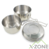 Набор посуды Yate YATE Pot Stainless steel, 3 parts - фото