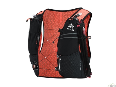 Рюкзак-жилет для трейлраннинга Kailas Fuga Air 8 II Trail Running Vest, Flame Red - фото