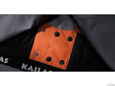 Куртка штормова Kailas Mont-X Hardshell Jacket Men's, Orange - фото