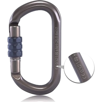 Карабин Kailas Oval Screw Gate Carabiner HCA - фото