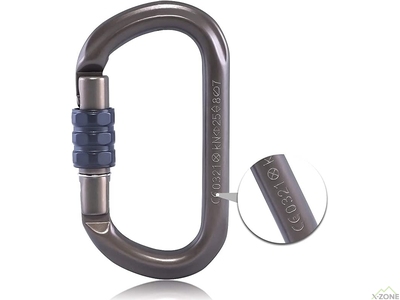 Карабін Kailas Oval Screw Gate Carabiner HCA - фото