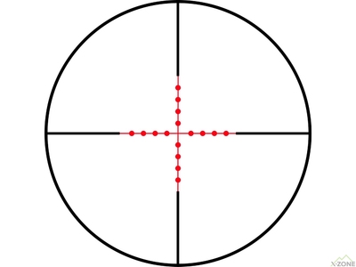 Оптичний приціл KONUS KONUSPRO AS-34 2-6x28 MIL-DOT IR - фото