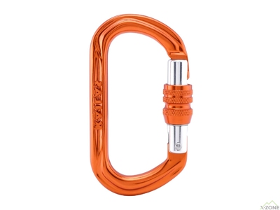 Карабін Kailas Obbo Oval Screw Gate Carabiner, Orange - фото