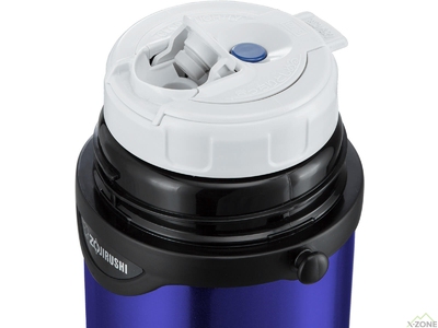 Термос Zojirushi 1.0L з ремінцем, Dark Blue (SJ-TG10AA) - фото