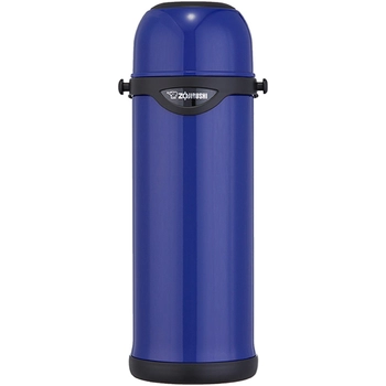 Термос Zojirushi 1.0L з ремінцем, Dark Blue (SJ-TG10AA) - фото