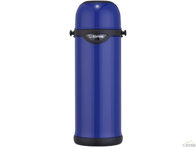 Термос Zojirushi 1.0L с ремешком, Dark Blue (SJ-TG10AA) - фото