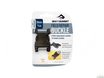 Фастекс Sea to Summit - Field Repair Buckle Side Release 2 PIN, 20 мм (STS AFRB20SRPP) - фото