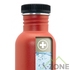 Пляшка для води LAKEN Basic Steel Bottle 0,5L - PP Cap Red 0,5L - фото