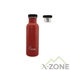 Пляшка для води LAKEN Basic Steel Bottle 0,75L - P/S Cap Red - фото