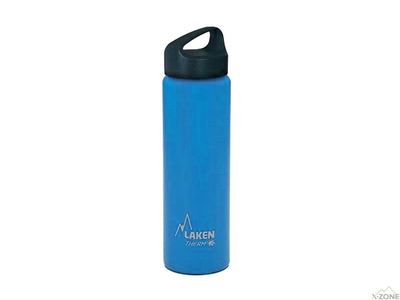 Термопляшка LAKEN Classic Thermo 0,75L Cyan - фото