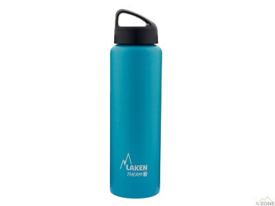 Термобутылка LAKEN Classic Thermo 1L Cyan - фото