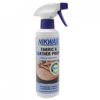 Просочення для взуття Nikwax Fabric and Leather Spray 300ml - фото