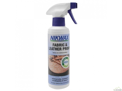 Просочення для взуття Nikwax Fabric and Leather Spray 300ml - фото