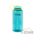 Фляга для воды Nalgene Wide Mouth Sustain Water Bottle 1L, Cerulean - фото