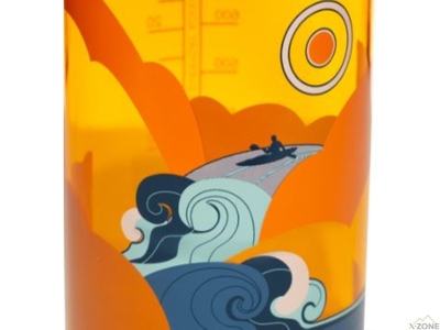 Фляга для води Nalgene Wide Mouth Retro 1L, Clementine-Kayak  - фото