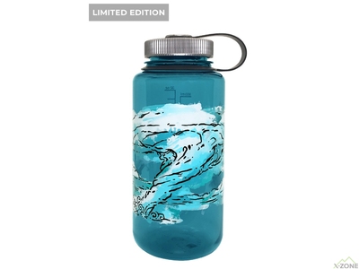 Фляга для воды Nalgene Wide Mouth Elements Bottle 0.95L, Wind - фото