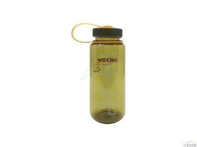 Фляга для воды Nalgene Wide Mouth Sustain Water Bottle 0.5L Olive - фото