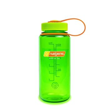 Фляга для воды Nalgene Wide Mouth Sustain Water Bottle 0.5L, Melon Ball - фото