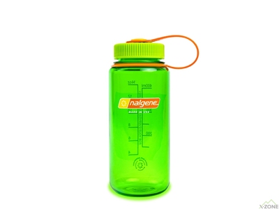 Фляга для воды Nalgene Wide Mouth Sustain Water Bottle 0.5L, Melon Ball - фото