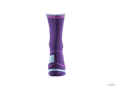 Шкарпетки трекінгові Kailas Mid-cut Trekking Wool Socks Women's - Purple - фото