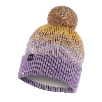 Шапка Buff Knitted & Fleece Hat Masha Lavender - фото