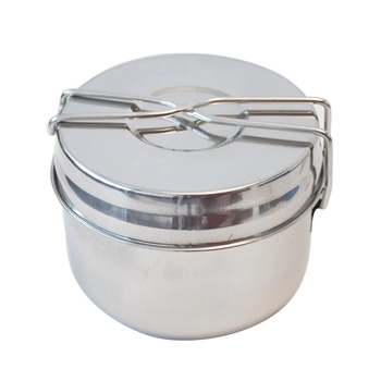 Набор посуды Yate Pot Basic stainless steel 3 parts - фото