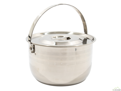 Котелок YATE Stainless steel kettle with lid 6l - фото