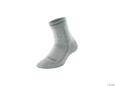 Носки треккинговые (2 пары) Kailas Aoxue Ⅳ Mid Cut Hiking Socks Women's  - Mid Gray/Violet - фото