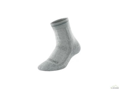 Шкарпетки трекінгові (2 пари) Kailas Aoxue Ⅳ Mid Cut Hiking Socks Women's - Mid Gray/Violet - фото