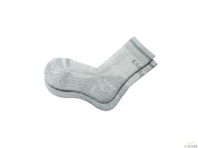 Носки треккинговые (2 пары) Kailas Aoxue Ⅳ Mid Cut Hiking Socks Women's  - Mid Gray/Violet - фото