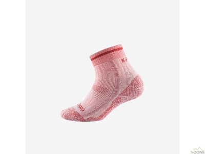 Шкарпетки трекінгові (2 пари) Kailas Aoxue Ⅳ Mid Cut Hiking Socks Women's - Mid Gray/Violet - фото