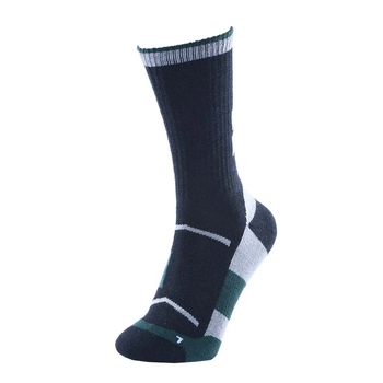 Шкарпетки трекінгові Kailas Mid-cut Trekking Wool Socks Men's - Black - фото