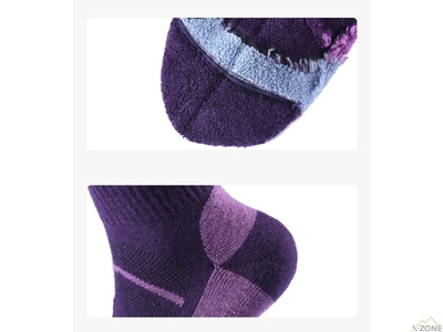 Шкарпетки трекінгові Kailas Mid-cut Trekking Wool Socks Men's - Dark Blue - фото