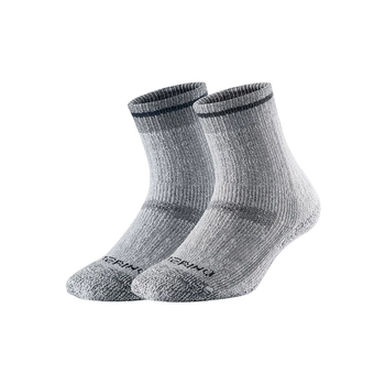 Носки треккинговые (2 пары) Kailas Aoxue Ⅳ Mid Cut Hiking Socks Men's - Dark Gray/Navy - фото