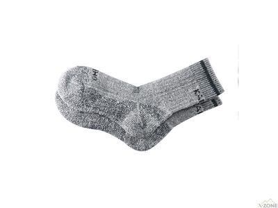 Носки треккинговые (2 пары) Kailas Aoxue Ⅳ Mid Cut Hiking Socks Men's - Dark Gray/Navy - фото