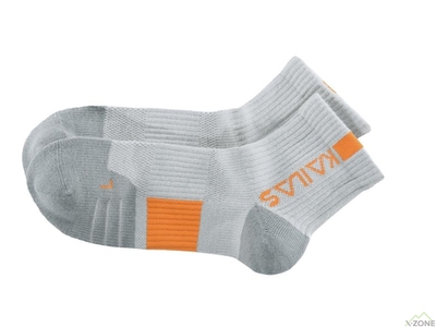 Шкарпетки трекінгові Kailas Low Cut Trekking Socks Women's (2 пари) - Light Grey - фото