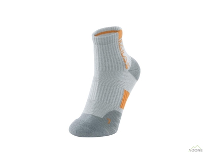 Шкарпетки трекінгові Kailas Low Cut Trekking Socks Women's (2 пари) - Light Grey - фото