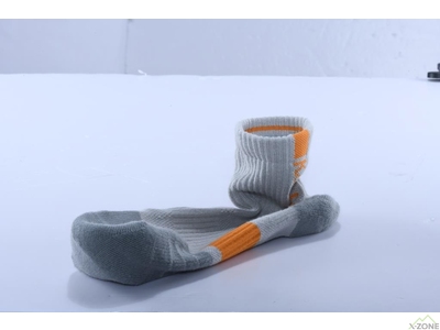 Носки треккинговые Kailas Low Cut Trekking Socks Women's (2 пары) - Light Grey - фото